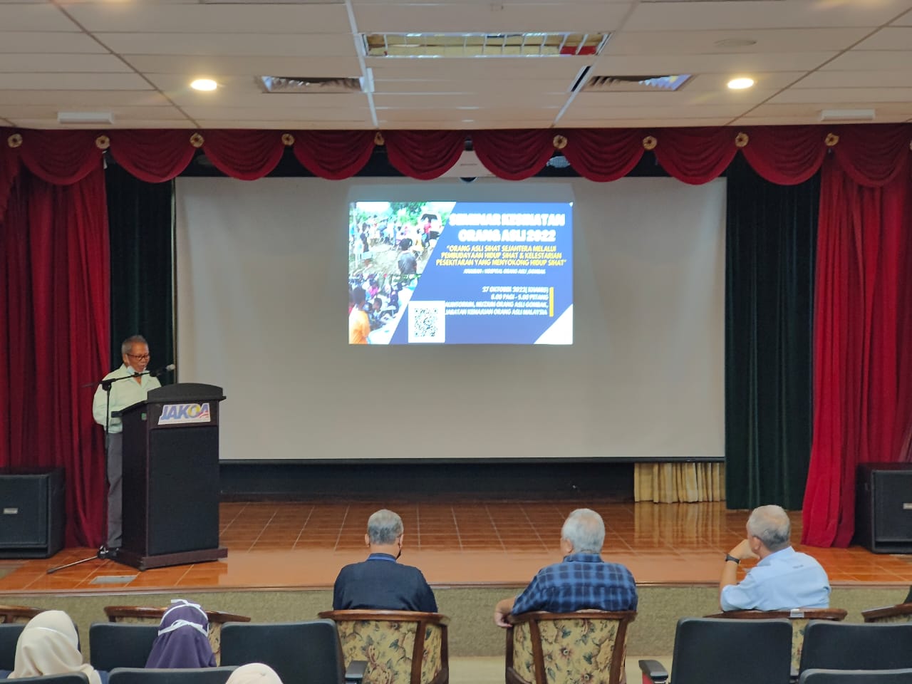 Read more about the article Sekuriti Makanan untuk kaum Orang Asli di Malaysia | Seminar Kesihatan Orang Asli 2022