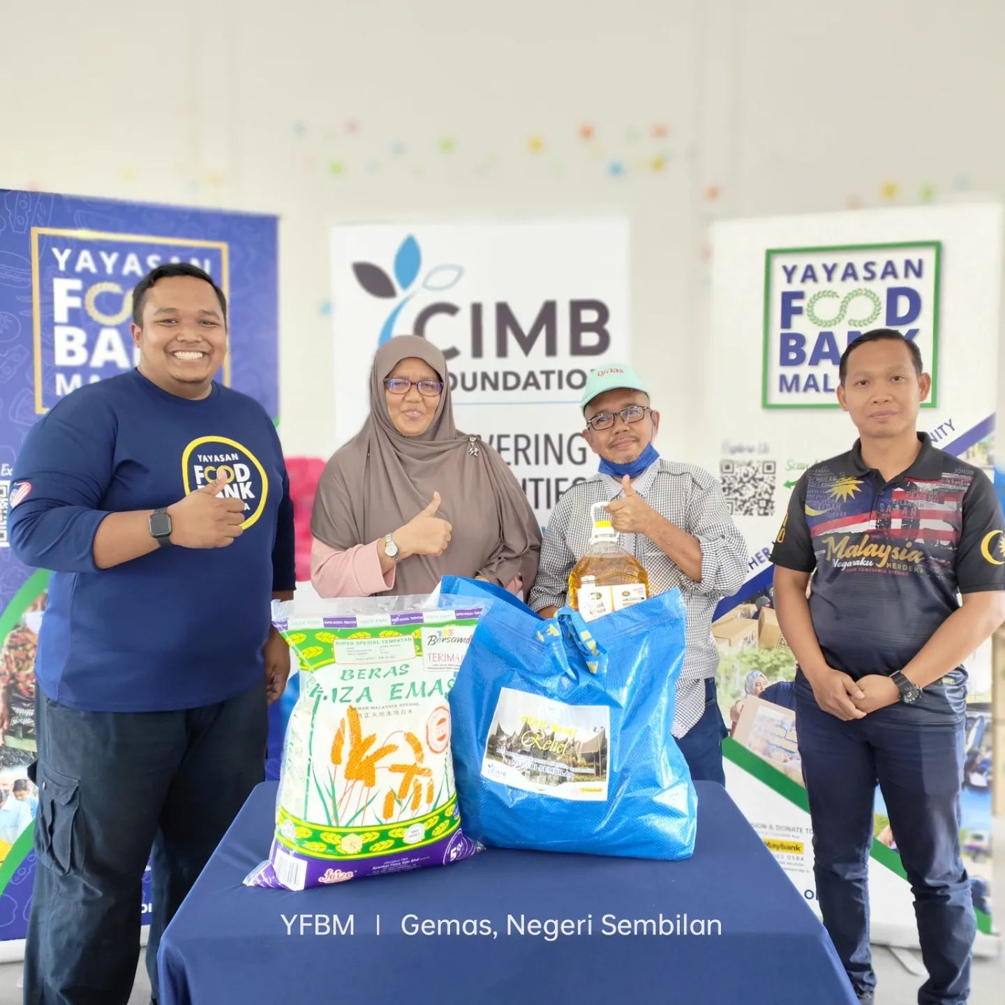 Read more about the article Food Bank Relief CIMB Foundation – Gemas, Negeri Sembilan