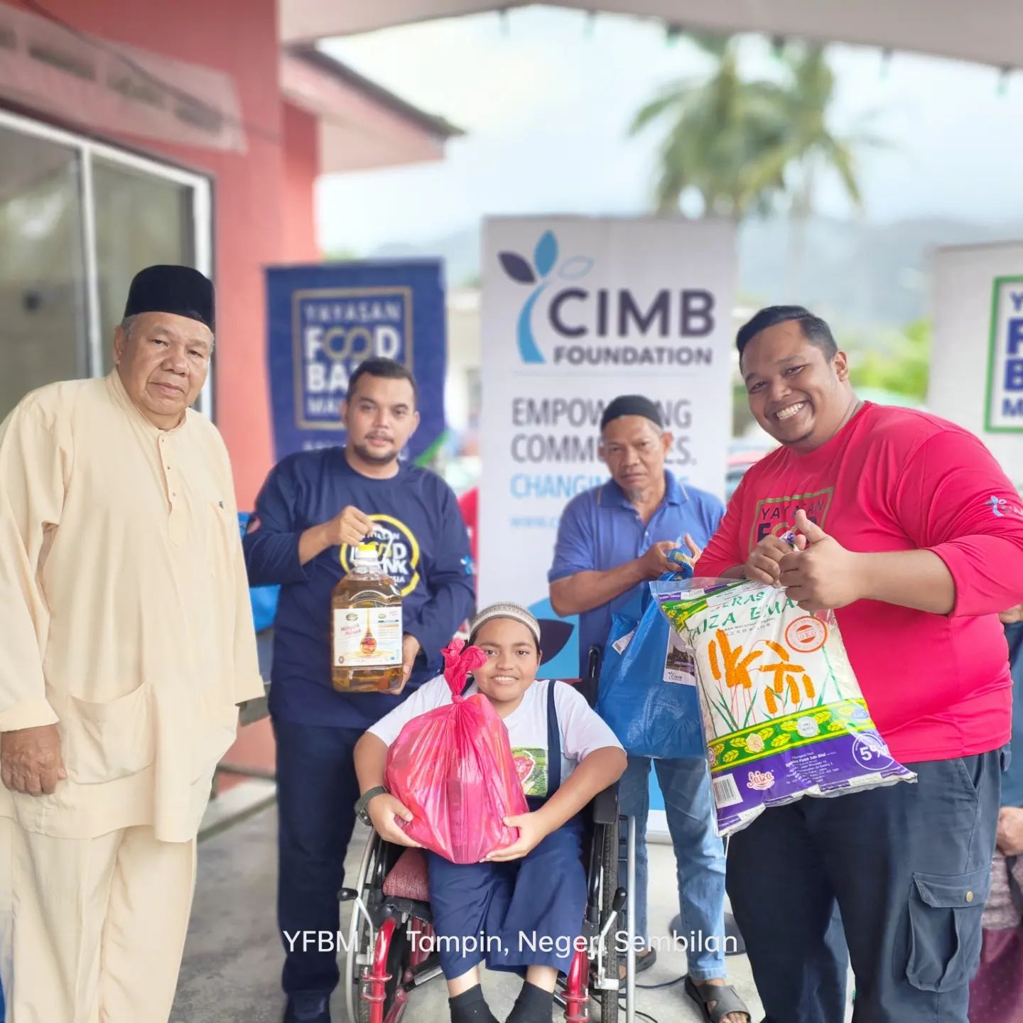 Read more about the article Food Bank Relief CIMB Foundation – Tampin, Negeri Sembilan